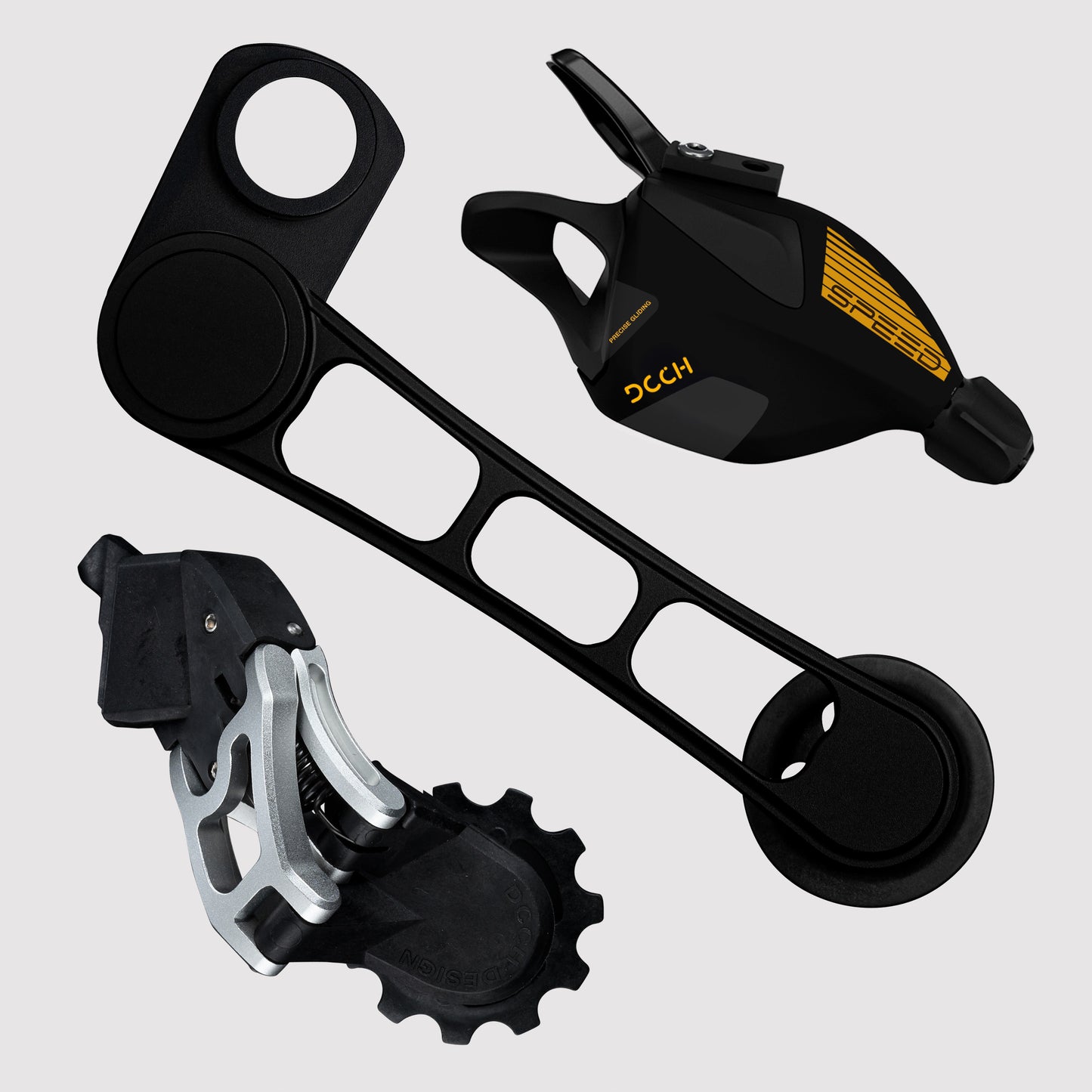 DCCH 4-7 Speed System (Tensioner + Deraileur + Shifter) C-line