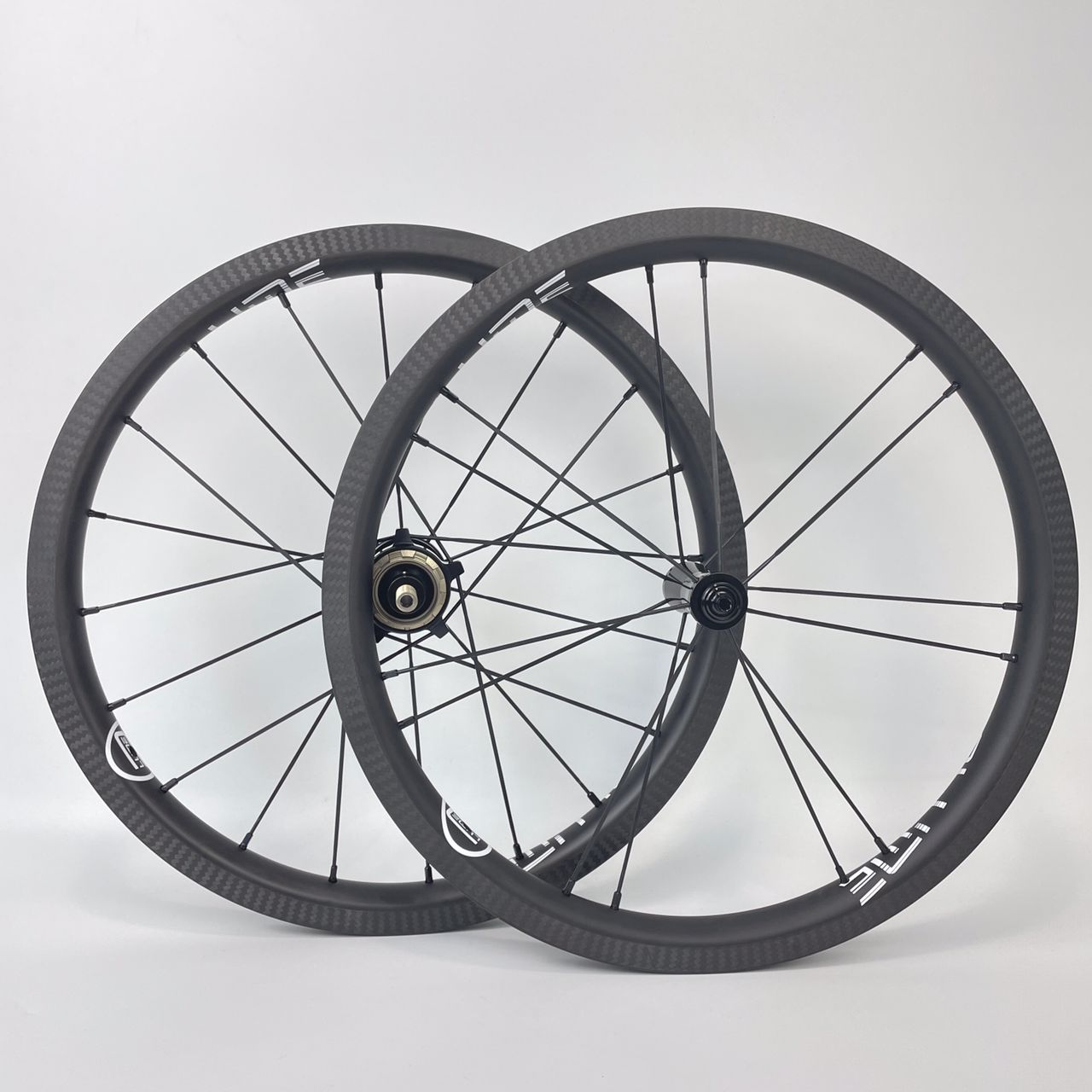 SMC 16"349 PLUME Ultralight Carbon Wheelset (3/4 SPEED) Ceramic