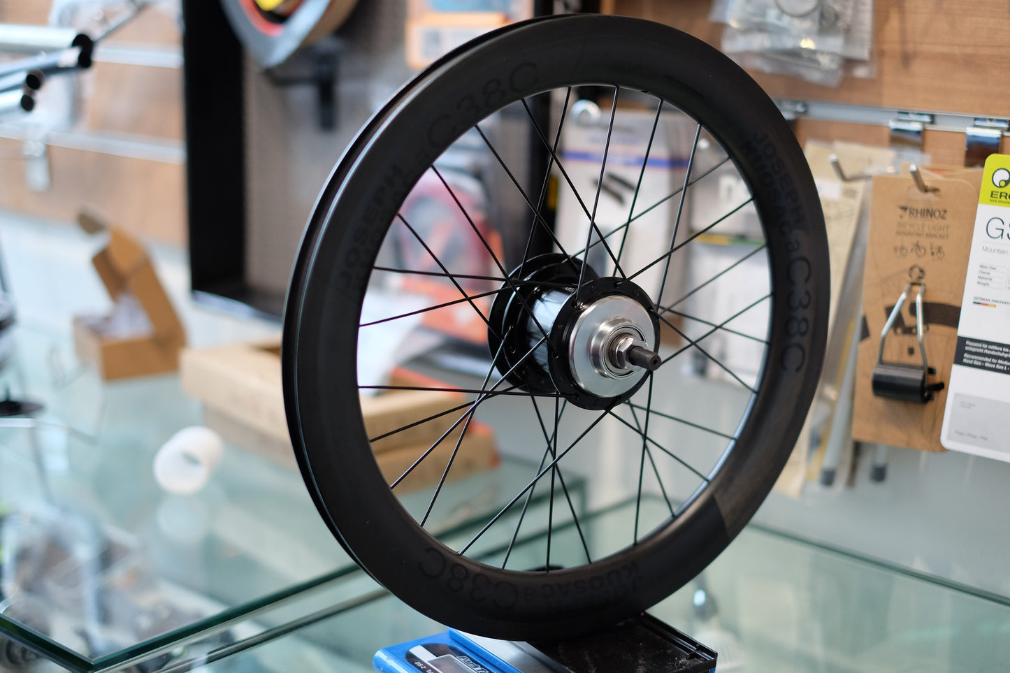 Joseph Kuosac Carbon Wheelset ( 6 speed Brompton)