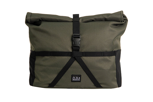 Borough bag M, Olive, with frame