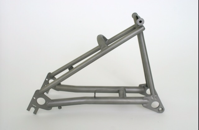 Brompton titanium rear frame