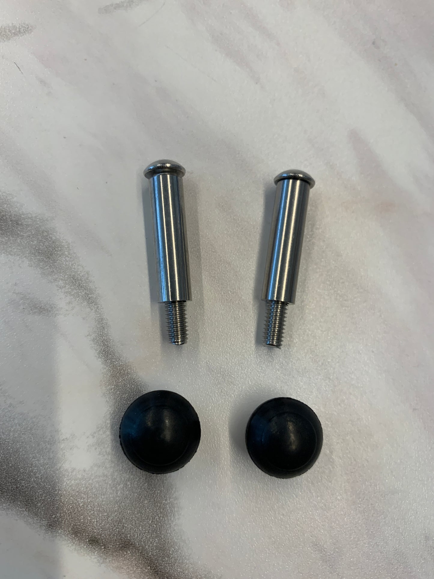 H&H Extended 2mm bushing axle bolt set w Caps/ 3 speed use