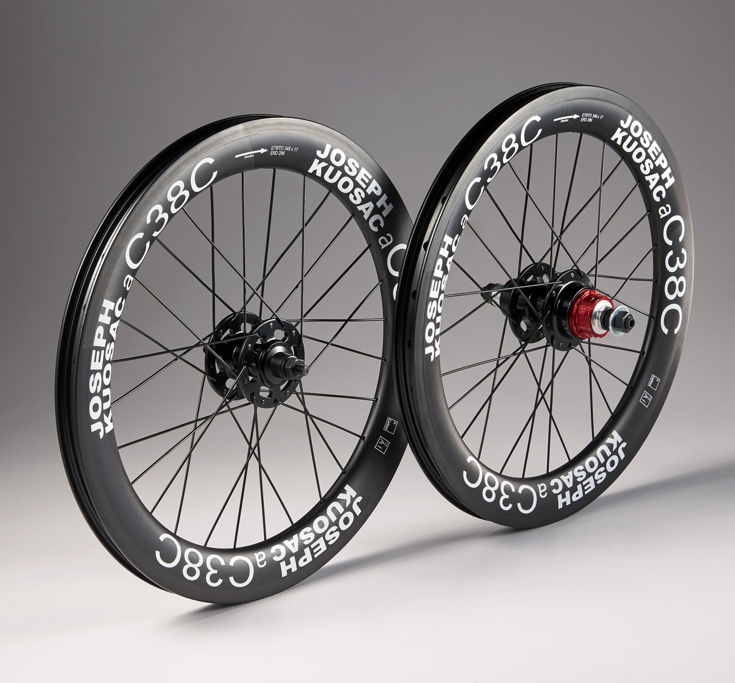 Joseph Kuosac Carbon wheelset for Brompton ( 4 speed only)