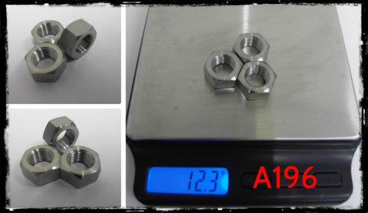 Ti Parts Workshop CNC Titanium 1/2 Speed Rear Wheel Nuts