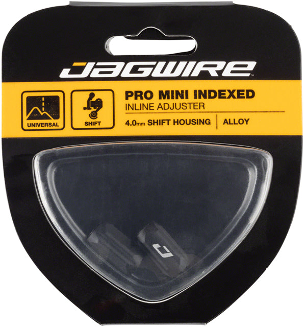 Jagwire Pro Mini Inline Indexed Cable Tension Adjusters Black