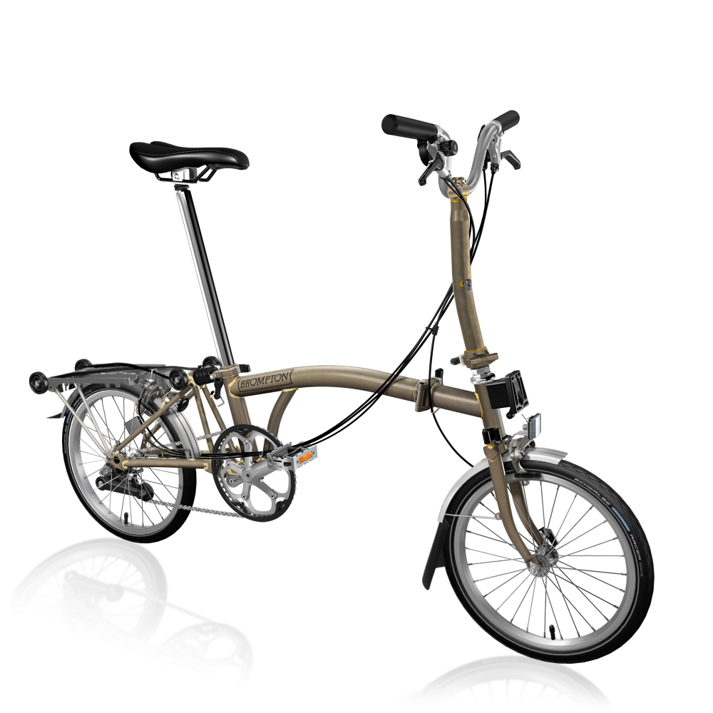 Brompton M6R FCB Raw Lacquer