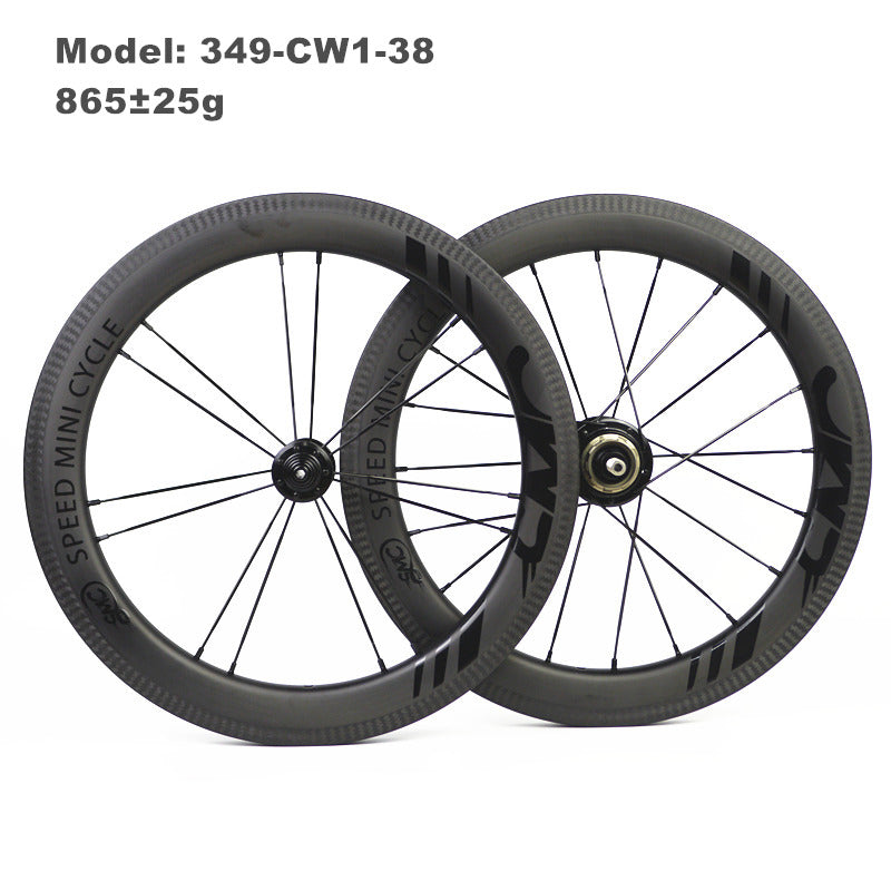 SMC 16" 349 Carbon Wheelset ( 2 Speed Brompton use)