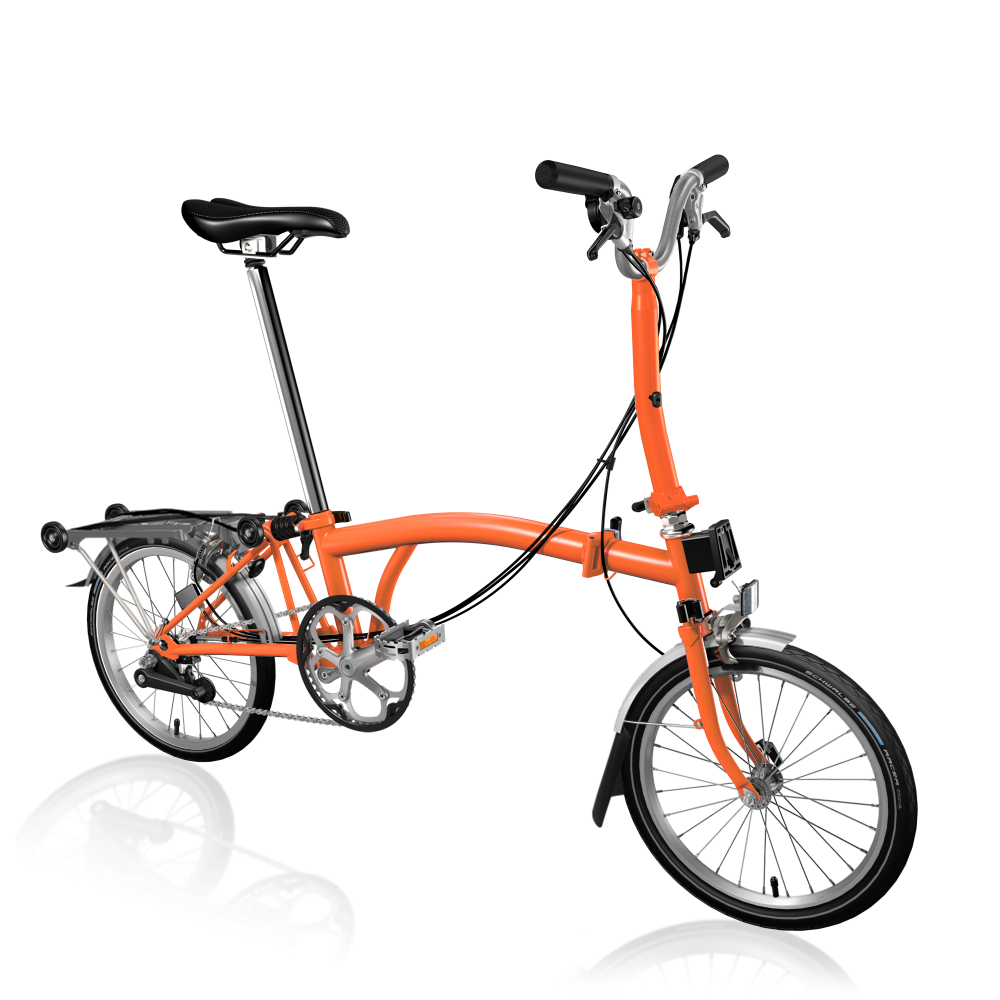 Brompton C Line Explore Fire Coral