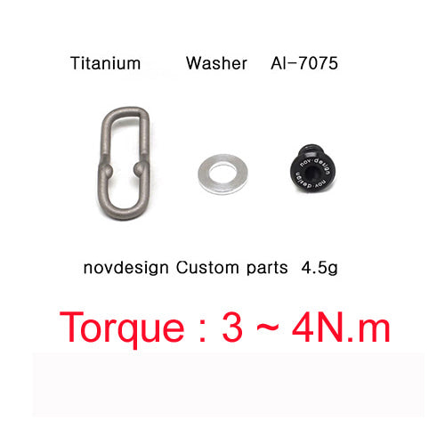 NOV Design Titanium Handle-Bar Catch