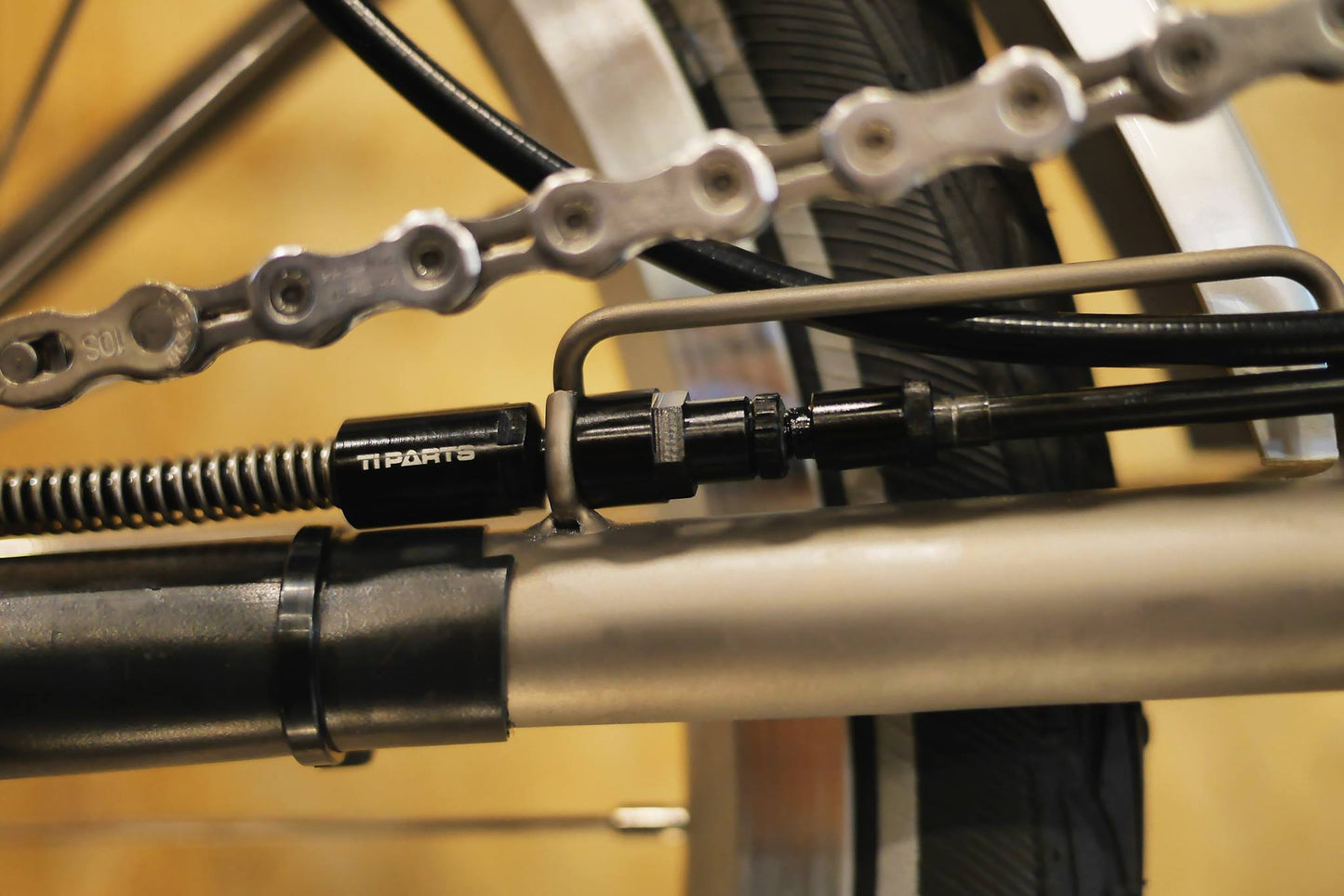 Ti Parts Workshop Aluminium Derailleur Cable Anchorage