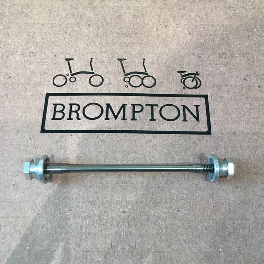 Front wheel axle