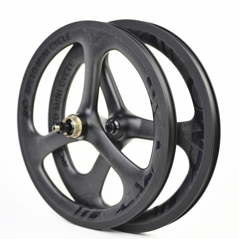 SMC 16"349 PLUME Ultralight Carbon Wheelset (3/4 SPEED) Ceramic