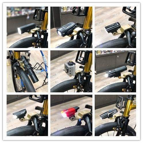 TRIGO Gear Light /GoPro bracket for Brompton TRP1925